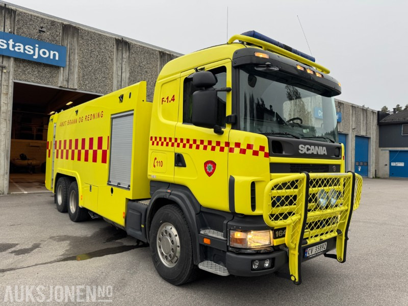 2002 Scania R164 tankbil med masse utstyr. 6X4 - Camión de bomberos: foto 3 2002 Scania R164 tankbil med masse utstyr. 6X4 - Camión de bomberos: foto 3