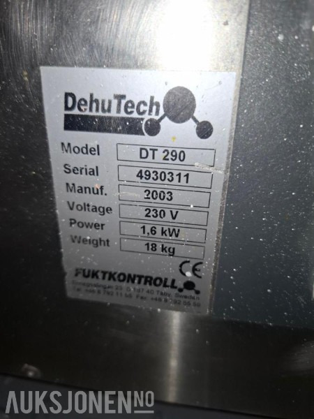 2003 DEHUTECH DA/DT-250 1FAS-230V - Equipo de construcción: foto 2 2003 DEHUTECH DA/DT-250 1FAS-230V - Equipo de construcción: foto 2