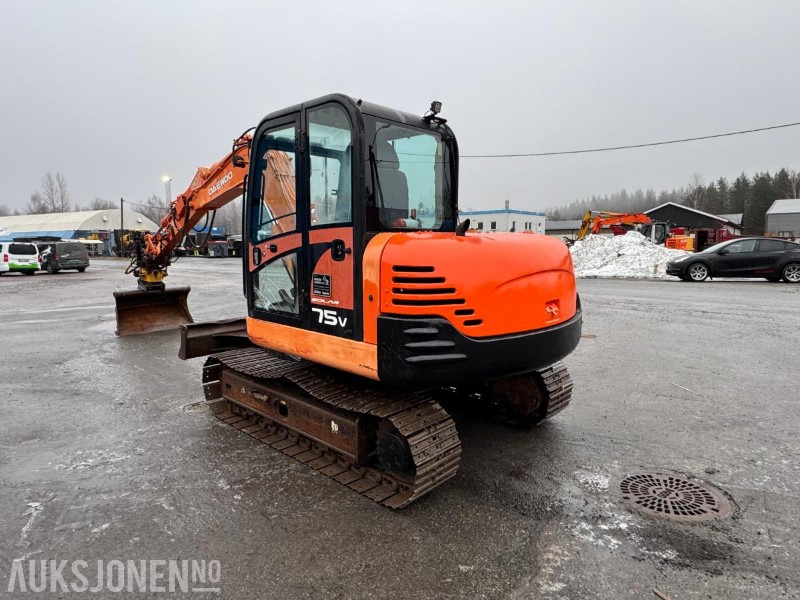 2004 Daewoo Solar 75v gravemaskin / tiltrotator / pusseskuffe / 3626 timer - Excavadora: foto 3 2004 Daewoo Solar 75v gravemaskin / tiltrotator / pusseskuffe / 3626 timer - Excavadora: foto 3