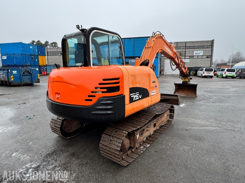 2004 Daewoo Solar 75v gravemaskin / tiltrotator / pusseskuffe / 3626 timer - Excavadora: foto 5 2004 Daewoo Solar 75v gravemaskin / tiltrotator / pusseskuffe / 3626 timer - Excavadora: foto 5