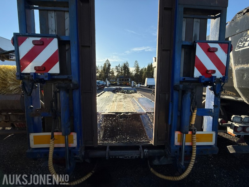 2005 Damm Maskinhenger - 3-aksler - Kjørebroer - Góndola rebajadas remolque: foto 4 2005 Damm Maskinhenger - 3-aksler - Kjørebroer - Góndola rebajadas remolque: foto 4