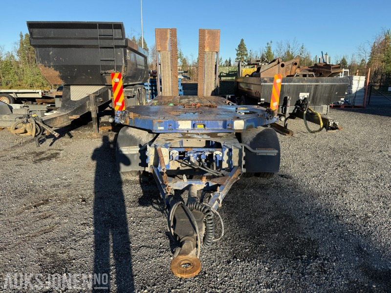 2005 Damm Maskinhenger - 3-aksler - Kjørebroer - Góndola rebajadas remolque: foto 2 2005 Damm Maskinhenger - 3-aksler - Kjørebroer - Góndola rebajadas remolque: foto 2