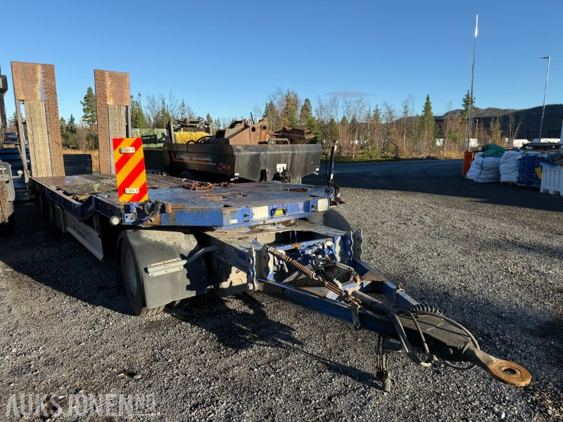 2005 Damm Maskinhenger - 3-aksler - Kjørebroer - Góndola rebajadas remolque: foto 3 2005 Damm Maskinhenger - 3-aksler - Kjørebroer - Góndola rebajadas remolque: foto 3