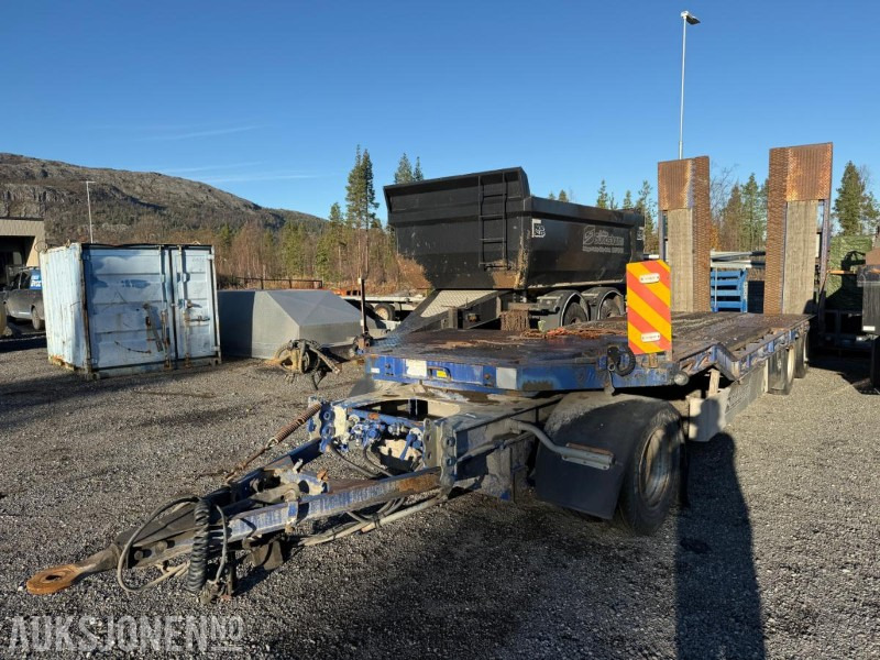 2005 Damm Maskinhenger - 3-aksler - Kjørebroer - Góndola rebajadas remolque: foto 1 2005 Damm Maskinhenger - 3-aksler - Kjørebroer - Góndola rebajadas remolque: foto 1