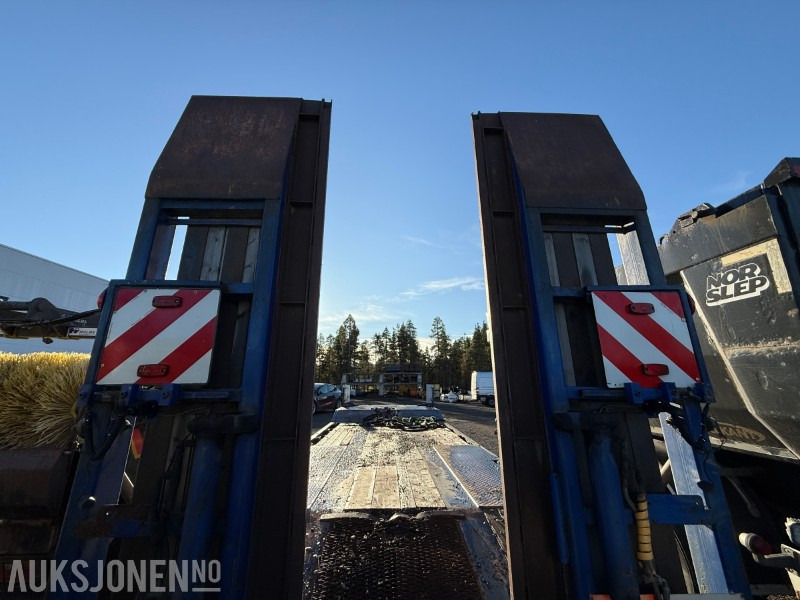 2005 Damm Maskinhenger - 3-aksler - Kjørebroer - Góndola rebajadas remolque: foto 5 2005 Damm Maskinhenger - 3-aksler - Kjørebroer - Góndola rebajadas remolque: foto 5