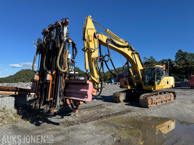 2005 Komatsu PC340 LC-7 Gravemaskin m/ Sandvik DQ440 steintrimmer - Perforadora: foto 3 2005 Komatsu PC340 LC-7 Gravemaskin m/ Sandvik DQ440 steintrimmer - Perforadora: foto 3