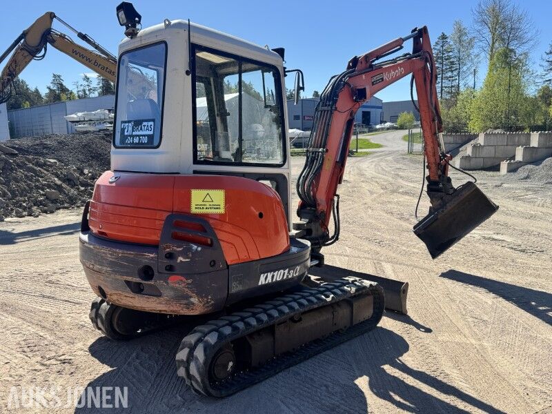 2005 Kubota 3,5 Minigraver KX101-3 - Kun 2087 timer - Miniexcavadora: foto 4 2005 Kubota 3,5 Minigraver KX101-3 - Kun 2087 timer - Miniexcavadora: foto 4