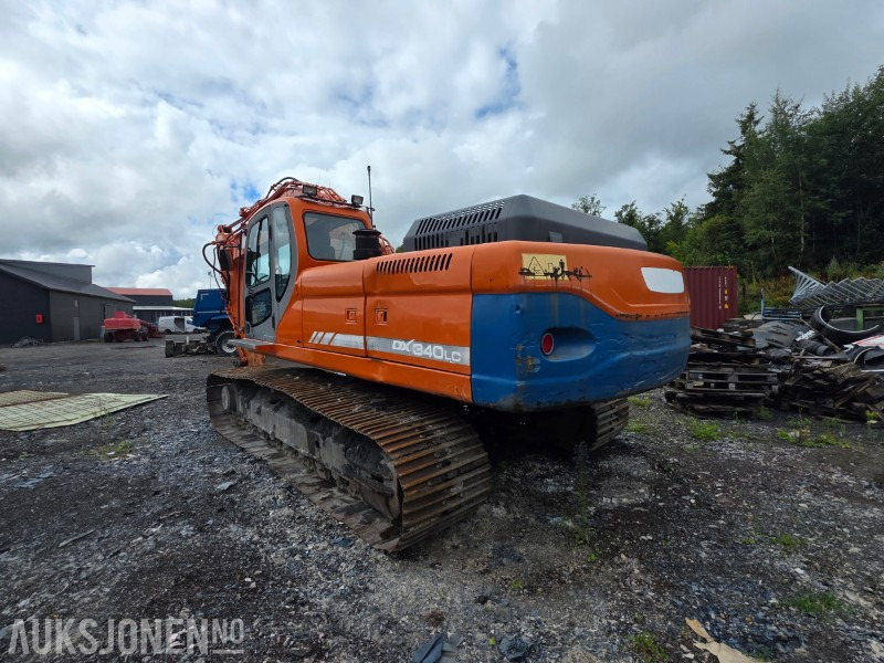 2007 Doosan DX340lc Beltegraver - S70 - 11312 arbeidstimer - - Excavadora: foto 5 2007 Doosan DX340lc Beltegraver - S70 - 11312 arbeidstimer - - Excavadora: foto 5