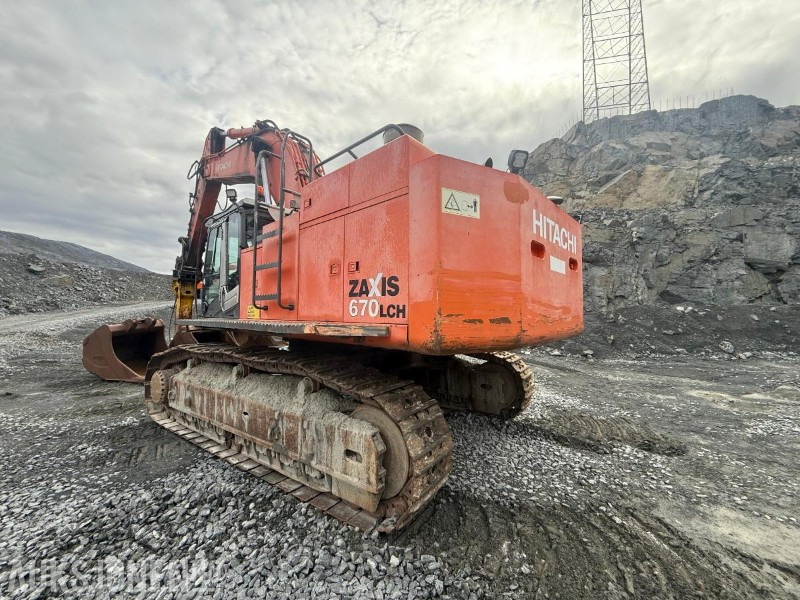 2007 Hitachi ZX670LCH-3 - GRAVEMASKIN - Excavadora: foto 2 2007 Hitachi ZX670LCH-3 - GRAVEMASKIN - Excavadora: foto 2