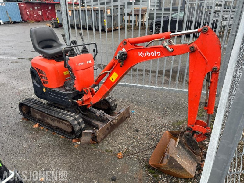 2007 Kubota U10-3 minigraver med 2 skuffer - Excavadora: foto 4 2007 Kubota U10-3 minigraver med 2 skuffer - Excavadora: foto 4