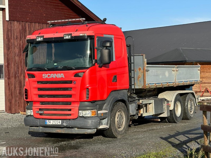 2007 SCANIA R480 6x2 KROKBIL - Multibasculante camión: foto 1 2007 SCANIA R480 6x2 KROKBIL - Multibasculante camión: foto 1