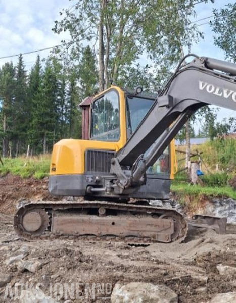 2007 Volvo ECR58 med tilbehør - Excavadora: foto 1 2007 Volvo ECR58 med tilbehør - Excavadora: foto 1