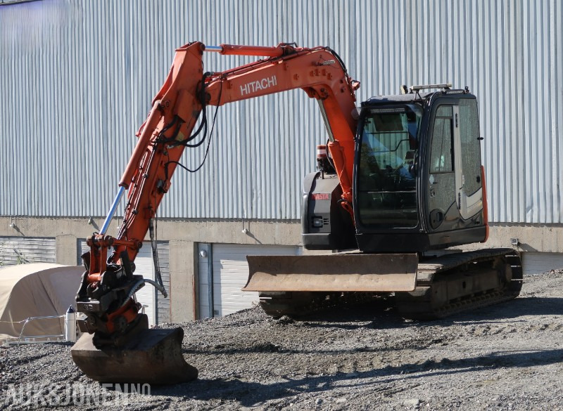 Excavadora 2008 Hitachi ZX85US-3 - Sertifisert - nylig service: foto 1