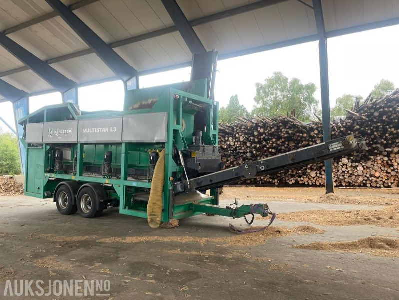 2008 Komptech MultiStar L3 mobilt sikteverk/ sorteringsverk. GOD KAPASITET. Verk: 3350 timer - Motor: 5250 timer. - Cribadora: foto 2 2008 Komptech MultiStar L3 mobilt sikteverk/ sorteringsverk. GOD KAPASITET. Verk: 3350 timer - Motor: 5250 timer. - Cribadora: foto 2