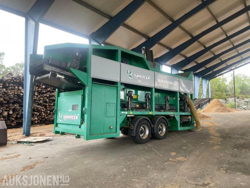2008 Komptech MultiStar L3 mobilt sikteverk/ sorteringsverk. GOD KAPASITET. Verk: 3350 timer - Motor: 5250 timer. - Cribadora: foto 3 2008 Komptech MultiStar L3 mobilt sikteverk/ sorteringsverk. GOD KAPASITET. Verk: 3350 timer - Motor: 5250 timer. - Cribadora: foto 3