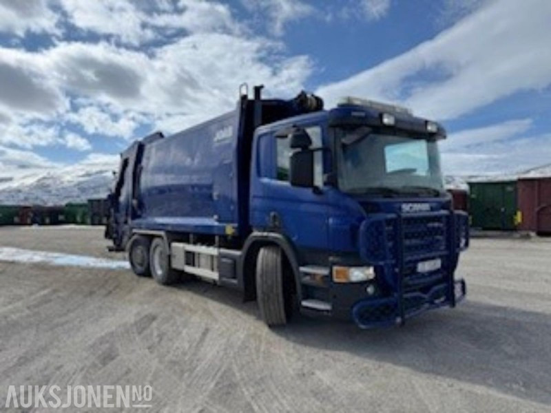 2009 Scania P400 6X2 Komprimatorbil - Camión de basura: foto 1 2009 Scania P400 6X2 Komprimatorbil - Camión de basura: foto 1
