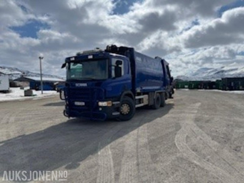 2009 Scania P400 6X2 Komprimatorbil - Camión de basura: foto 2 2009 Scania P400 6X2 Komprimatorbil - Camión de basura: foto 2