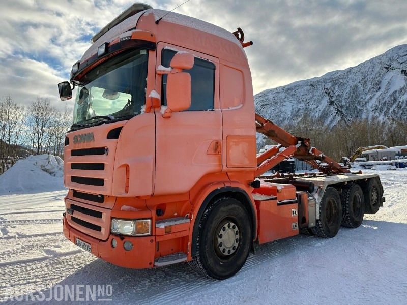 2009 Scania R-serie-R480 - KROKLØFTBIL - 607677 Km - 8x4. - Multibasculante camión: foto 1 2009 Scania R-serie-R480 - KROKLØFTBIL - 607677 Km - 8x4. - Multibasculante camión: foto 1