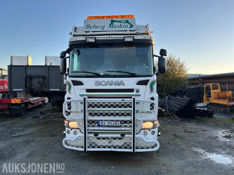 2009 Scania R560 Kombibil selges komplett Tippsemi og Maskinslep - Volquete camión: foto 4 2009 Scania R560 Kombibil selges komplett Tippsemi og Maskinslep - Volquete camión: foto 4