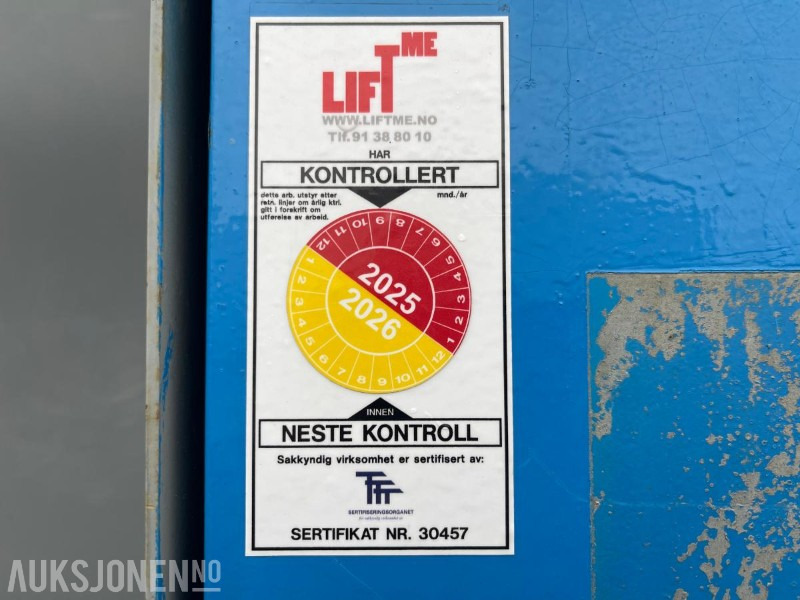 Plataforma elevadora 2011 Genie GS 4390 Sakselift, 1698 timer: foto 10 Plataforma elevadora 2011 Genie GS 4390 Sakselift, 1698 timer: foto 10