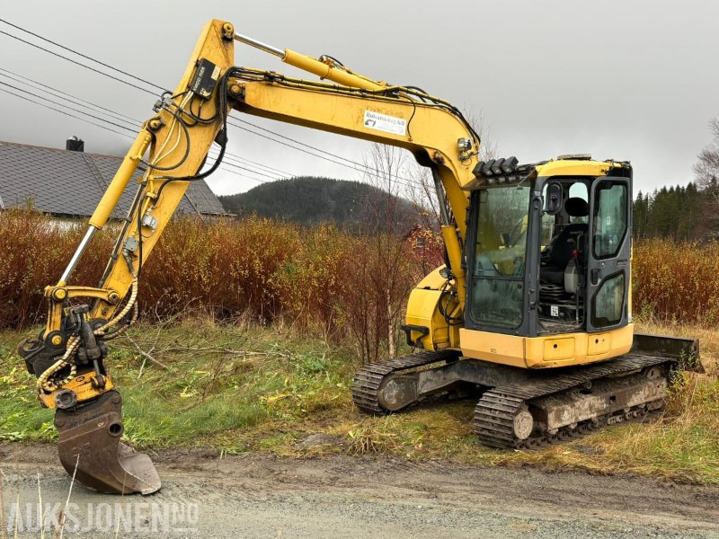 2011 KOMATSU PC78US-8 GRAVEMASKIN / ENCON TILTROTATOR / GRAVESKUFF / PUSSKUFF - Excavadora: foto 1 2011 KOMATSU PC78US-8 GRAVEMASKIN / ENCON TILTROTATOR / GRAVESKUFF / PUSSKUFF - Excavadora: foto 1