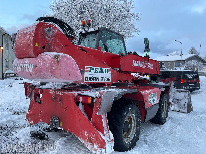 Manipulador telescópico 2011 Manitou Easy MRT 1840 Teleskoptruck med sving på hytte, 7368 timer: foto 7 Manipulador telescópico 2011 Manitou Easy MRT 1840 Teleskoptruck med sving på hytte, 7368 timer: foto 7