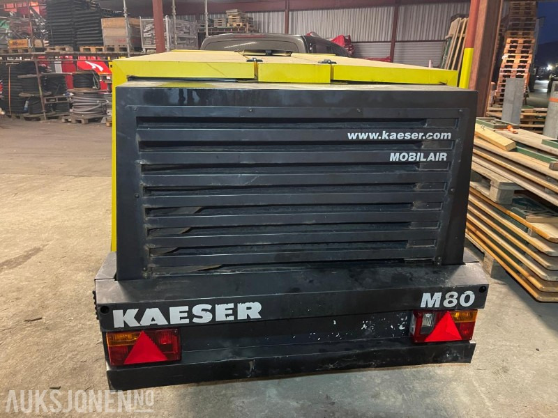 2012 Kaeser M 80 Tilhenger kompressor - Equipo de construcción: foto 3 2012 Kaeser M 80 Tilhenger kompressor - Equipo de construcción: foto 3