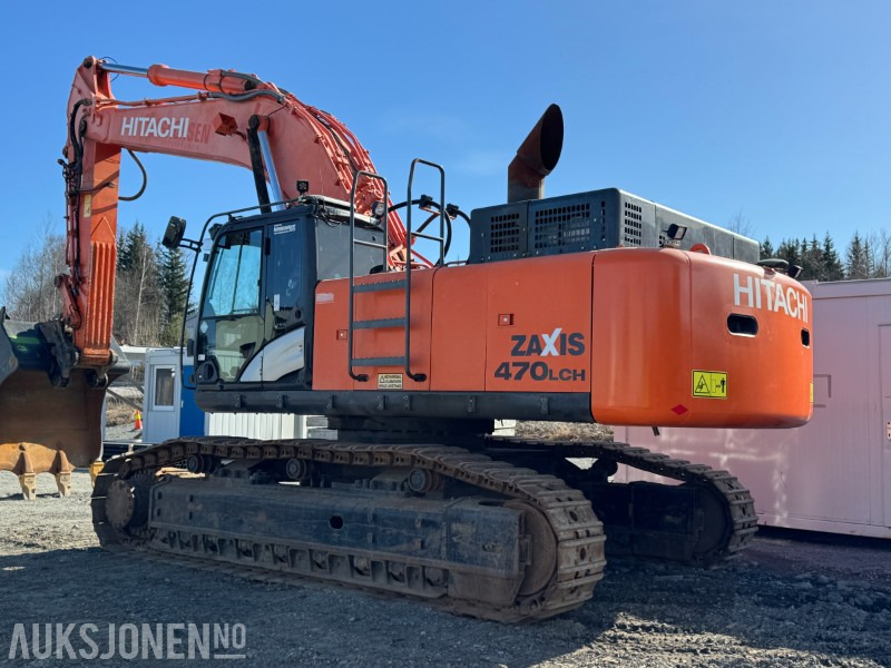 2013 Hitachi ZAXIS ZX470LCH-5B gravemaskin med 2 skuffer. - Excavadora: foto 2 2013 Hitachi ZAXIS ZX470LCH-5B gravemaskin med 2 skuffer. - Excavadora: foto 2