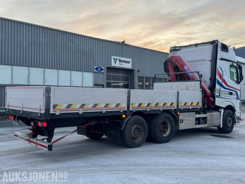 2013 Mercedes-Benz Actros kranbil / HMF kran / 19 tonnmeter - Camión grúa: foto 5 2013 Mercedes-Benz Actros kranbil / HMF kran / 19 tonnmeter - Camión grúa: foto 5