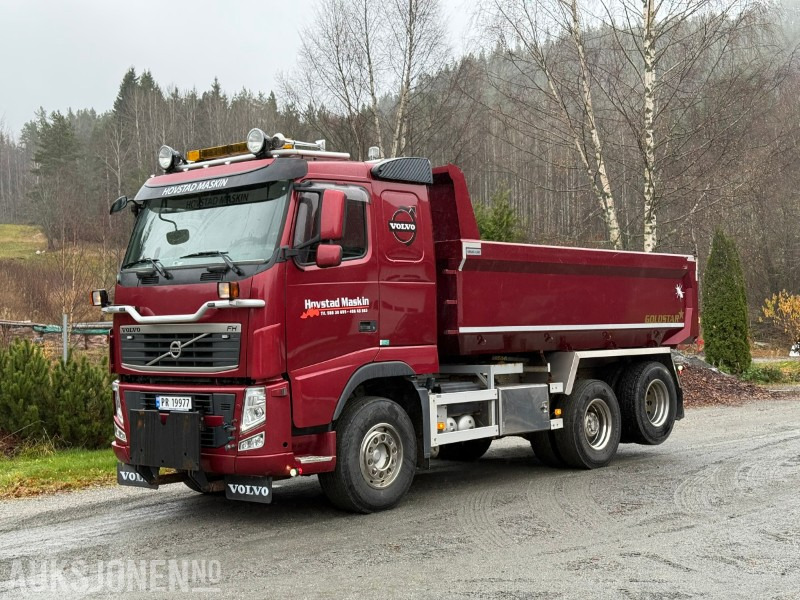 2013 Volvo FH 540 Tippbil / KM 210975 / Løfteboggi / Bladfjærer / Navreduksjon / Maur Kasse – Pen og velholdt - Volquete camión: foto 1 2013 Volvo FH 540 Tippbil / KM 210975 / Løfteboggi / Bladfjærer / Navreduksjon / Maur Kasse – Pen og velholdt - Volquete camión: foto 1