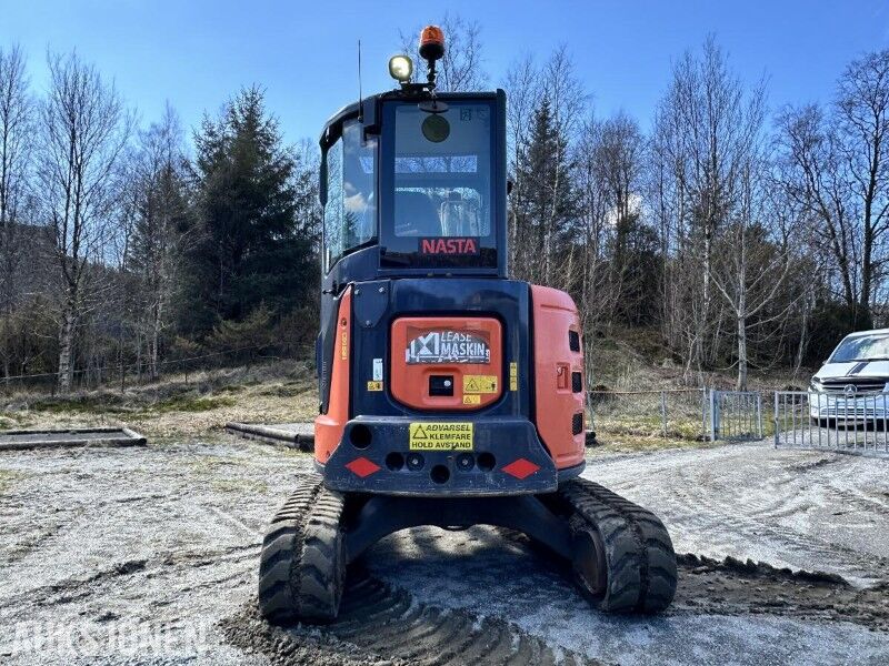 2014 Hitachi ZX38U-5 Kompaktgraver – Lavt timetall – 2 x Nasta skuffer – Ny service, 2633 timer - Miniexcavadora: foto 4 2014 Hitachi ZX38U-5 Kompaktgraver – Lavt timetall – 2 x Nasta skuffer – Ny service, 2633 timer - Miniexcavadora: foto 4