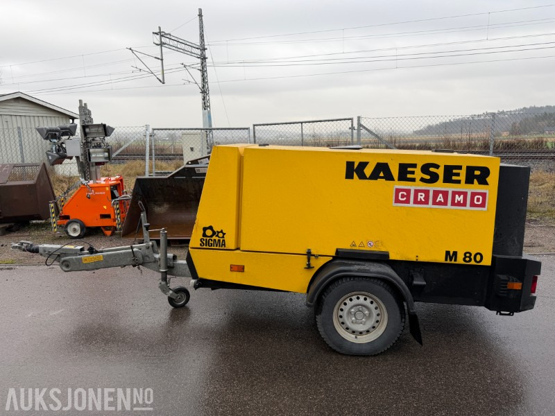 2014 KAESER M80 transportabel kompressor 8,0 m3 - Equipo de construcción: foto 2 2014 KAESER M80 transportabel kompressor 8,0 m3 - Equipo de construcción: foto 2
