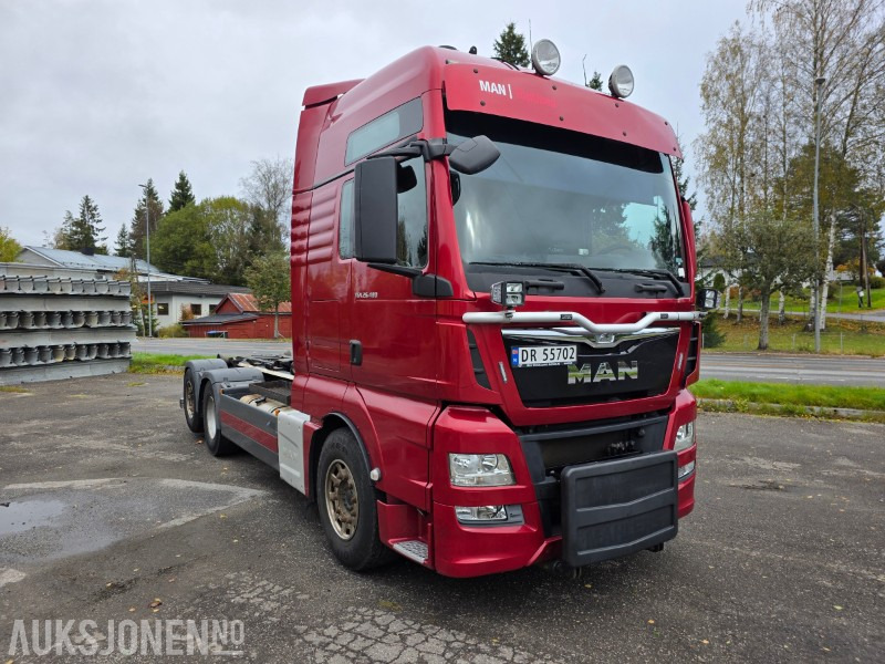 2014 MAN TGX 26.480 6X2-4 BL 18 T krok nylig EU godkjent - Multibasculante camión: foto 2 2014 MAN TGX 26.480 6X2-4 BL 18 T krok nylig EU godkjent - Multibasculante camión: foto 2