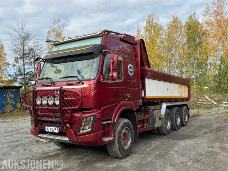 2014 Volvo FM 540 8X4 tippbil / euro 6 / eu-ok - Volquete camión: foto 1 2014 Volvo FM 540 8X4 tippbil / euro 6 / eu-ok - Volquete camión: foto 1
