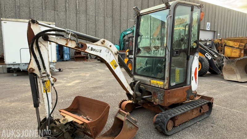 2015 Bobcat E20 Gravemaskin - Hydr. Pusseskuff - Kabelskuff - Miniexcavadora: foto 1 2015 Bobcat E20 Gravemaskin - Hydr. Pusseskuff - Kabelskuff - Miniexcavadora: foto 1
