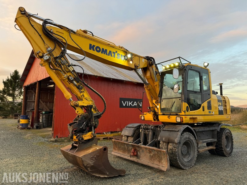 2015 Komatsu PW 160-8 - Excavadora: foto 1 2015 Komatsu PW 160-8 - Excavadora: foto 1