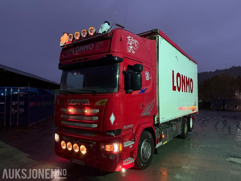 2015 Scania R730 Flisbil 6X2 EURO 6 - Camión caja cerrada: foto 1 2015 Scania R730 Flisbil 6X2 EURO 6 - Camión caja cerrada: foto 1