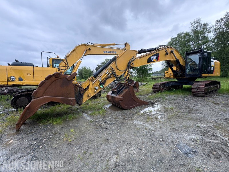 Excavadora 2016 Cat 330FL GRAVEMASKIN, GPS, TILTROTATOR, 2 SKUFFER +++: foto 1