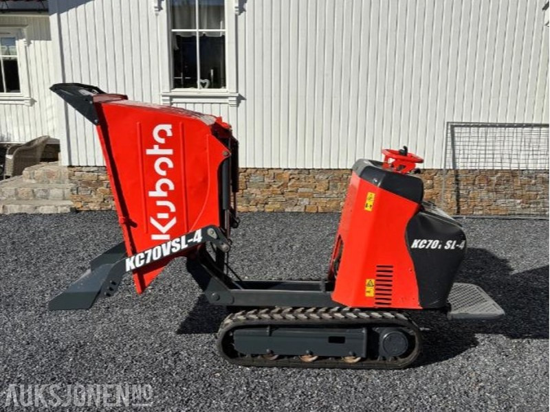 2016 Kubota KC70 VSL-4 - Selvlastende minidumper - Dúmper: foto 2 2016 Kubota KC70 VSL-4 - Selvlastende minidumper - Dúmper: foto 2