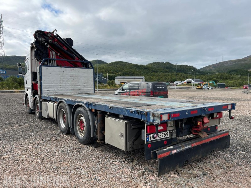 2016 Scania R-serie 8x2 HMF 85TM kranbil, Komplett karmsett, Kran sertifisert Aug 2025, Eu godkjent til 05.10.2026, klar til nye oppdrag ! - Camión grúa: foto 5 2016 Scania R-serie 8x2 HMF 85TM kranbil, Komplett karmsett, Kran sertifisert Aug 2025, Eu godkjent til 05.10.2026, klar til nye oppdrag ! - Camión grúa: foto 5