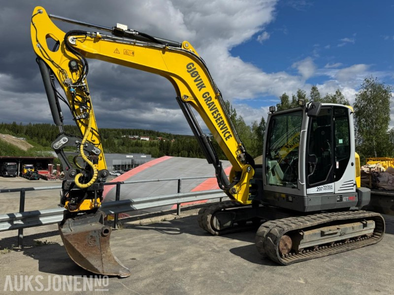 2016 Wacker Neuson ET 90 GRAVEMASKIN MED ROTOTILT, SENTRALSMØRING OG 3 SKUFFER - Excavadora: foto 1 2016 Wacker Neuson ET 90 GRAVEMASKIN MED ROTOTILT, SENTRALSMØRING OG 3 SKUFFER - Excavadora: foto 1