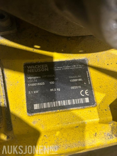 2016 Wacker Neuson WP1550A - Rodillo: foto 3 2016 Wacker Neuson WP1550A - Rodillo: foto 3