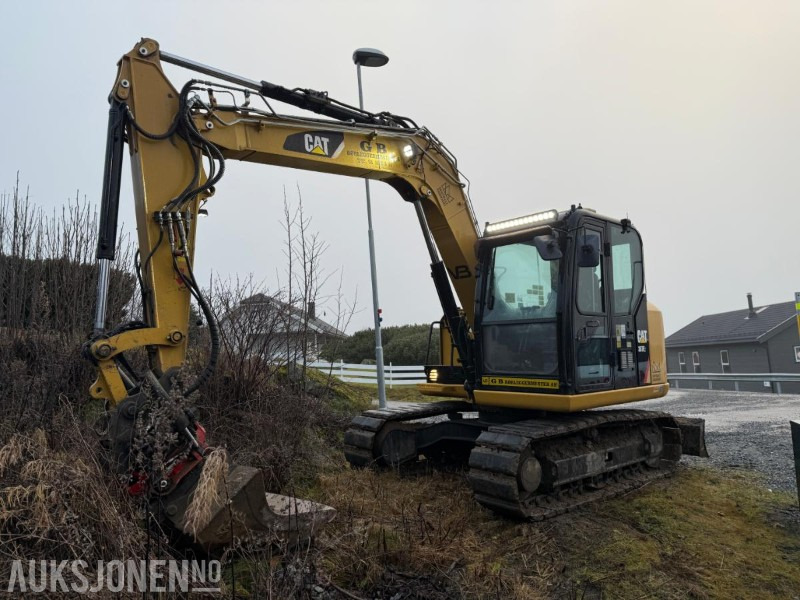 2017 Cat 307 E2 m/Tiltrotator, 3 skuffer og S50 - Excavadora: foto 1 2017 Cat 307 E2 m/Tiltrotator, 3 skuffer og S50 - Excavadora: foto 1