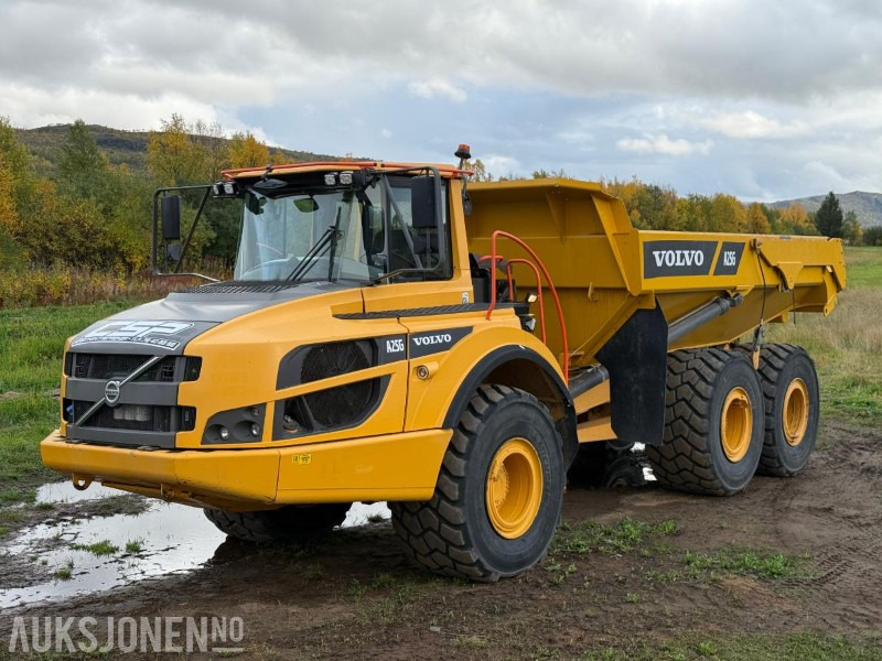 2017 Volvo A25 Dumper - 5060 timer - Dúmper: foto 1 2017 Volvo A25 Dumper - 5060 timer - Dúmper: foto 1