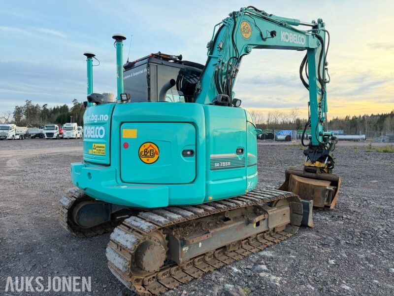 Excavadora 2018 Kobelco SK75SR-3E gravemaskin - rototilt, maskinstyring, pusseskuff og smalskuff: foto 6 Excavadora 2018 Kobelco SK75SR-3E gravemaskin - rototilt, maskinstyring, pusseskuff og smalskuff: foto 6