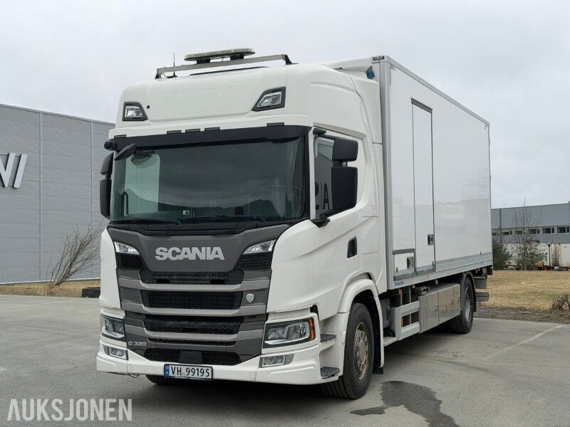 2018 Scania G 320 skapbil - 68 603 km - kjørebro - Camión caja cerrada: foto 1 2018 Scania G 320 skapbil - 68 603 km - kjørebro - Camión caja cerrada: foto 1