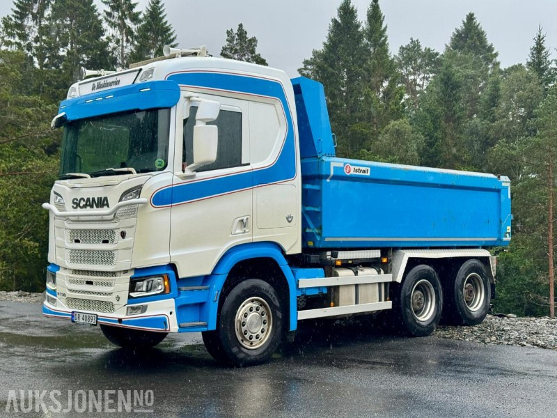 2018 Scania R-serie 6x4 - Tippbil - Eu-godkjent til 04/26 - Km: 387393 - Volquete camión: foto 1 2018 Scania R-serie 6x4 - Tippbil - Eu-godkjent til 04/26 - Km: 387393 - Volquete camión: foto 1