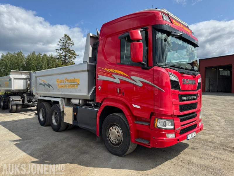 2018 Scania R580 GODT UTSTYRT TIPPBIL MED 3 AKSLET HENGER - Volquete camión: foto 4 2018 Scania R580 GODT UTSTYRT TIPPBIL MED 3 AKSLET HENGER - Volquete camión: foto 4