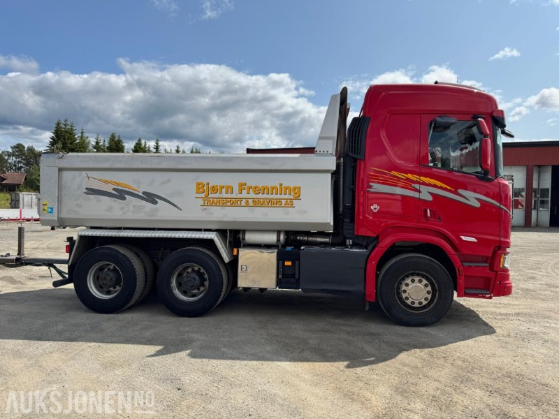 2018 Scania R580 GODT UTSTYRT TIPPBIL MED 3 AKSLET HENGER - Volquete camión: foto 5 2018 Scania R580 GODT UTSTYRT TIPPBIL MED 3 AKSLET HENGER - Volquete camión: foto 5