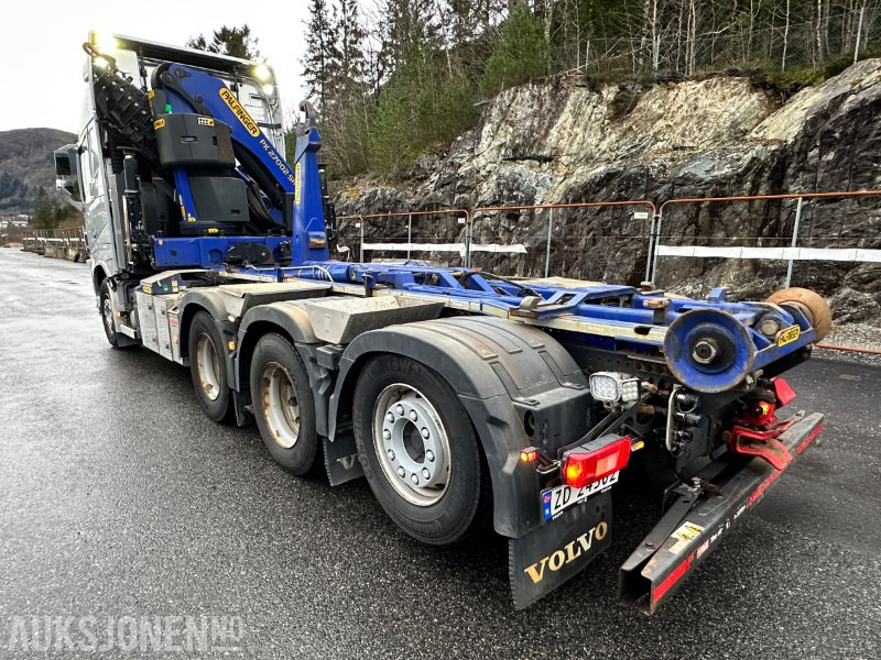 2018 Volvo FH 540 8x4 Kranbil m/ Palfinger PK 27002 SH og MULTILIFT krokløft, NY EU, 164595km - Camión grúa: foto 3 2018 Volvo FH 540 8x4 Kranbil m/ Palfinger PK 27002 SH og MULTILIFT krokløft, NY EU, 164595km - Camión grúa: foto 3